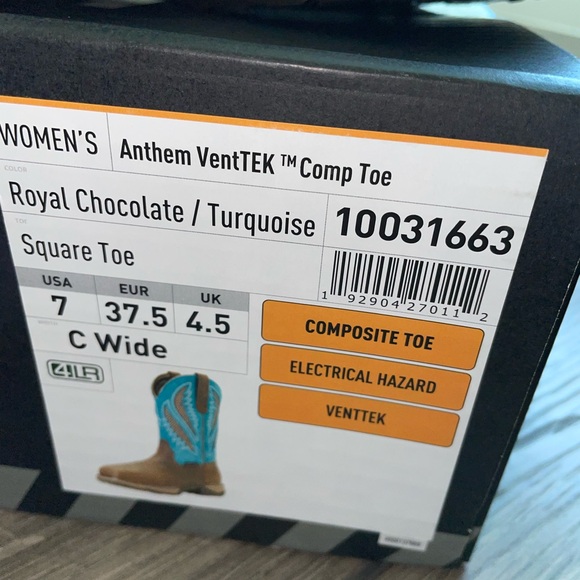 Ariat women’s VentTEK composite work boots - Picture 4 of 5